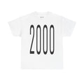 “2000” - White T-Shirt “ROOTS”