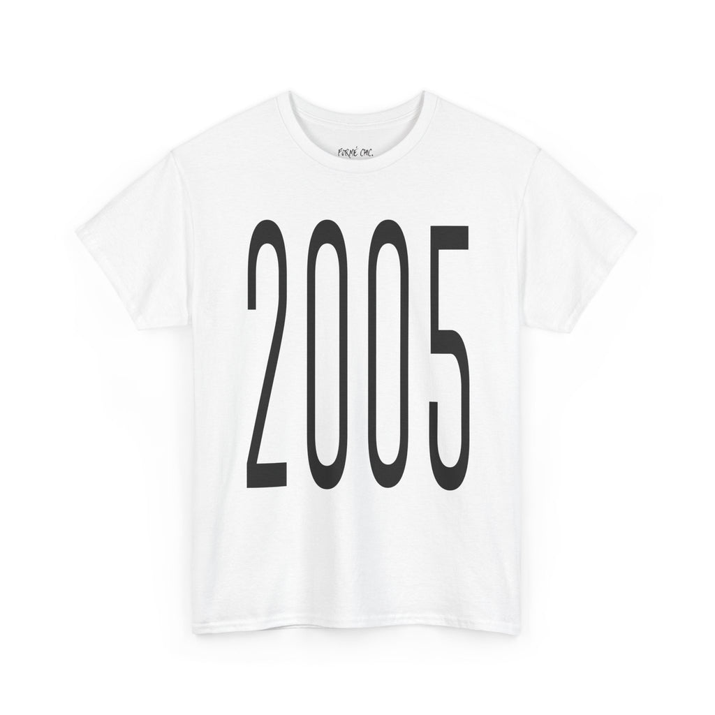 “2005” - White T-shirt “ROOTS”