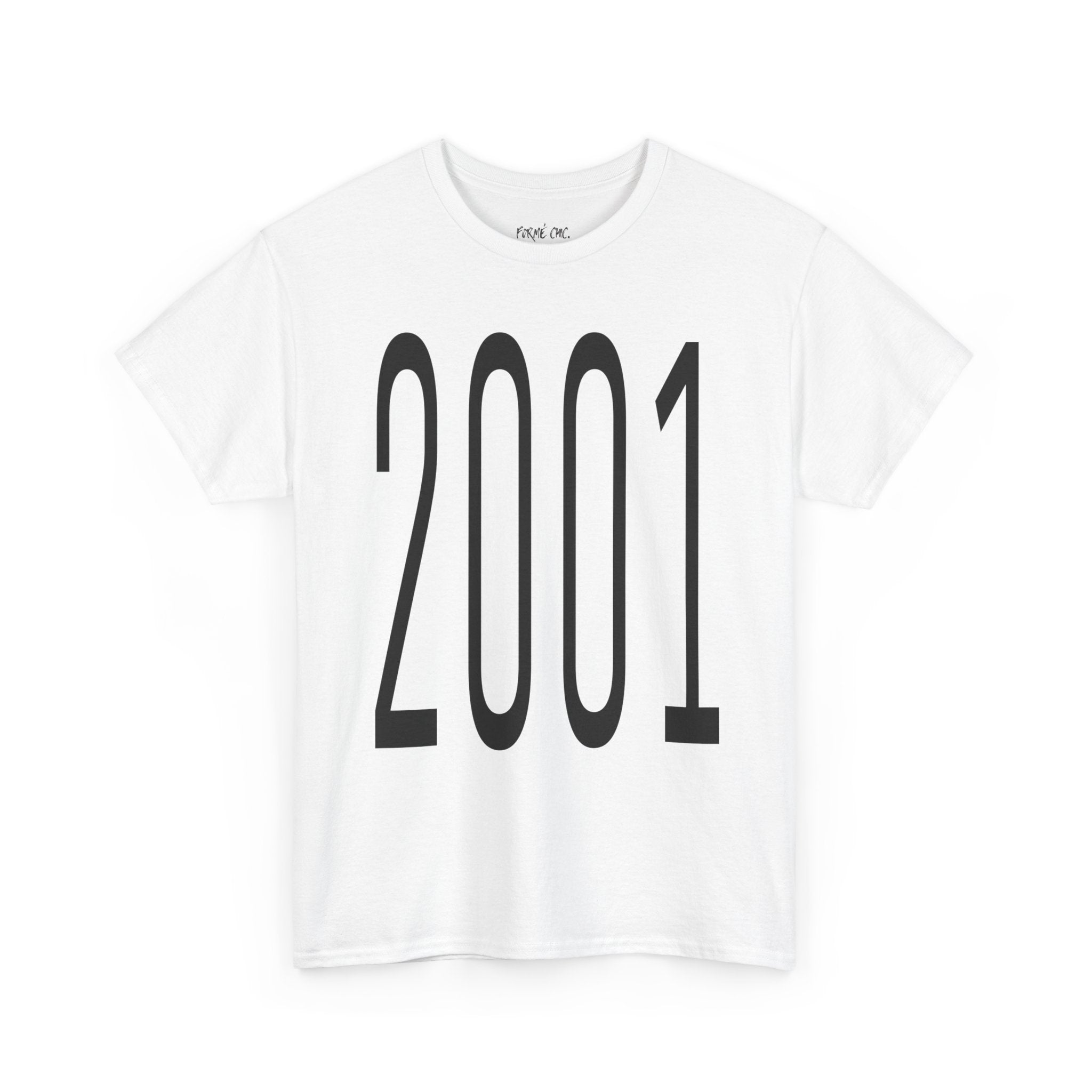 “2001” - White T-Shirt “ROOTS”