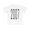 “2007” - White T-shirt “ROOTS”