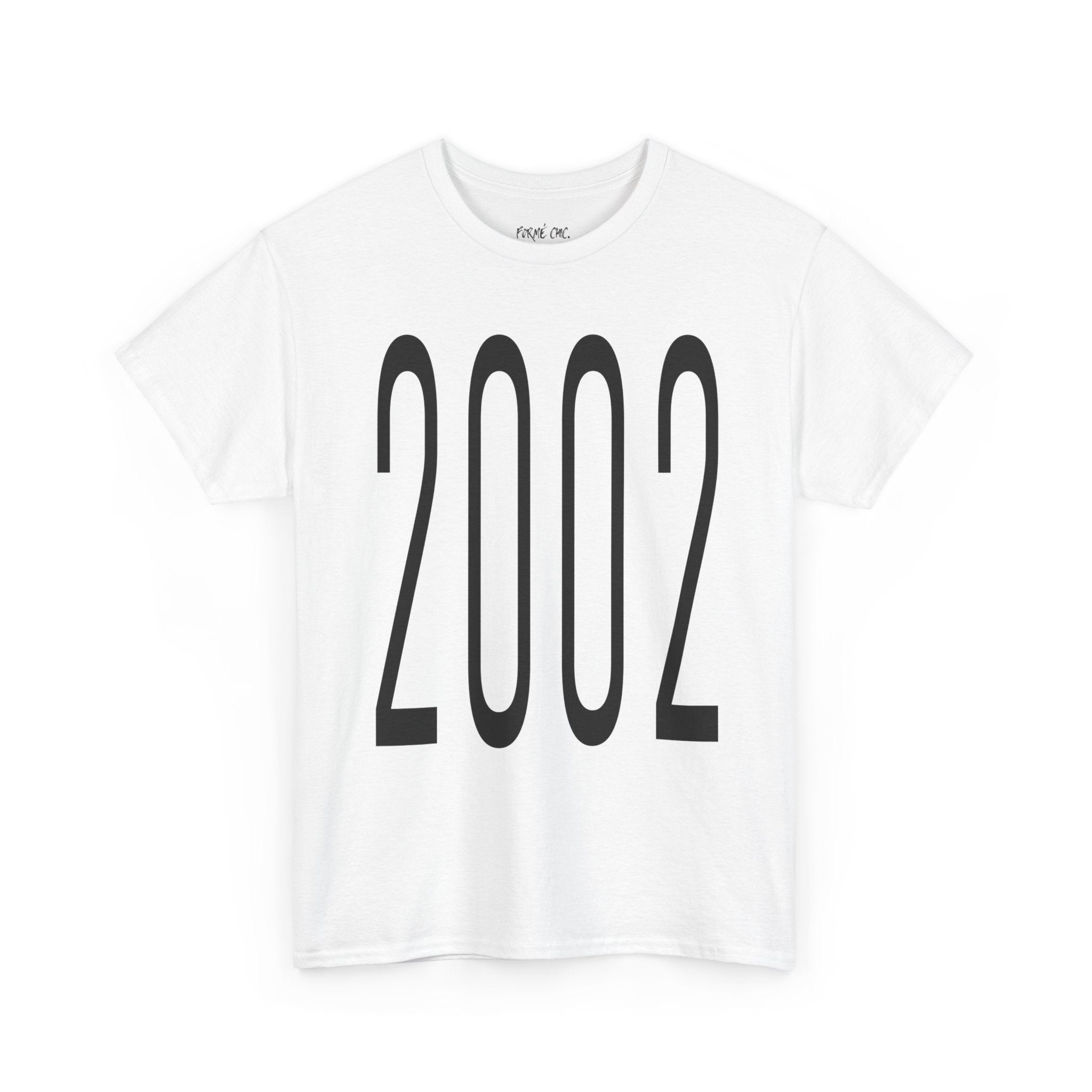 “2002” - White T-shirt “ROOTS”