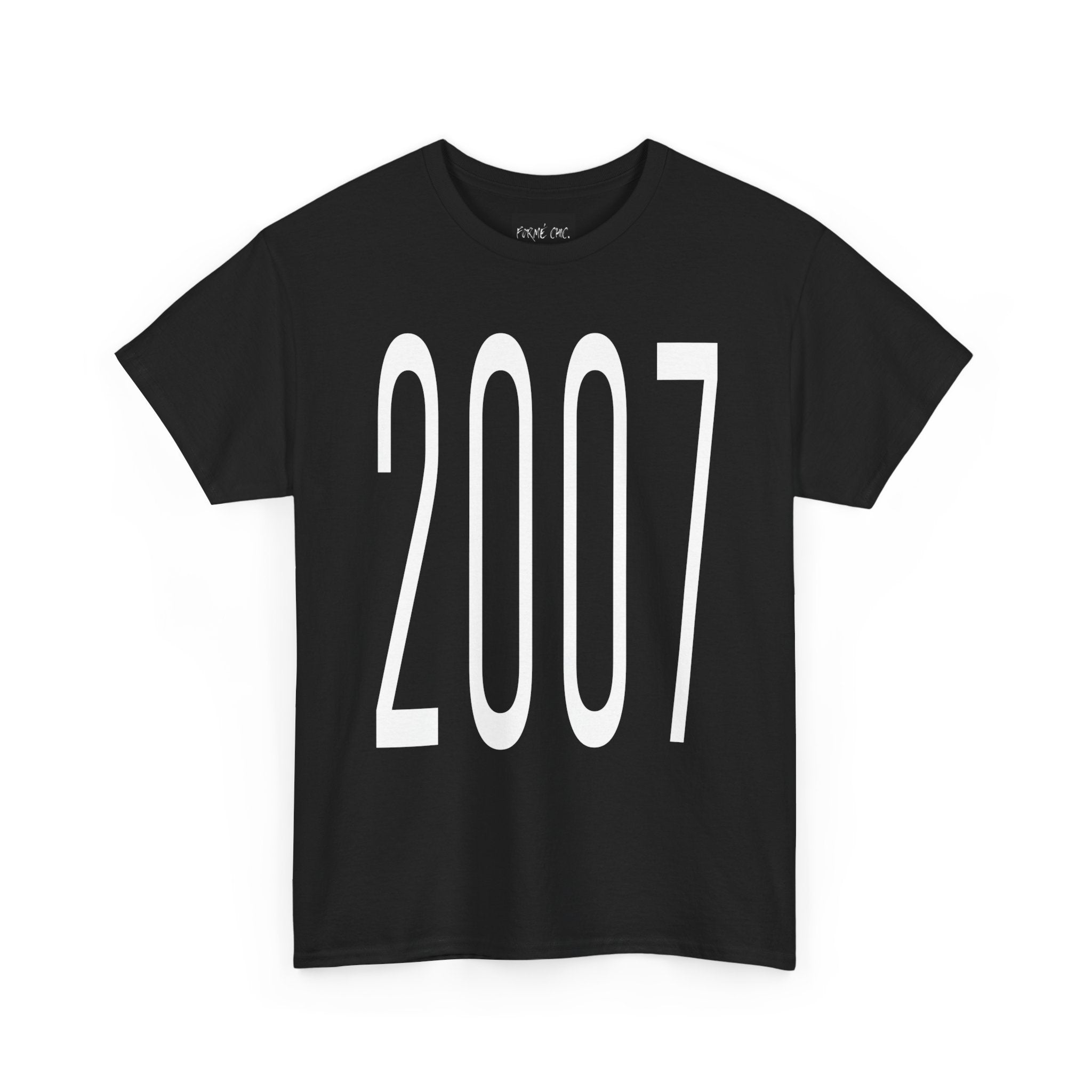 “2007” - Black T-Shirt “ROOTS”