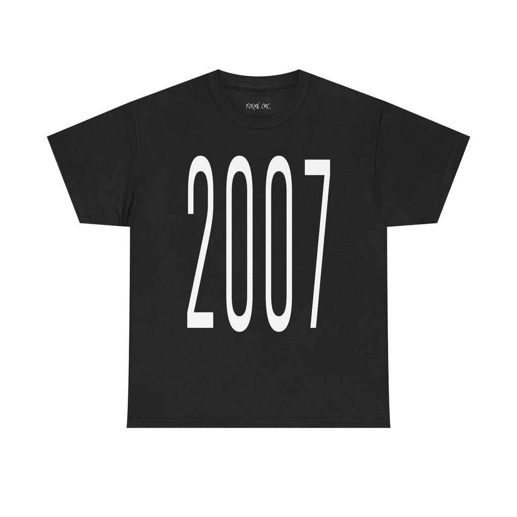 “2007” - Black T-Shirt “ROOTS”