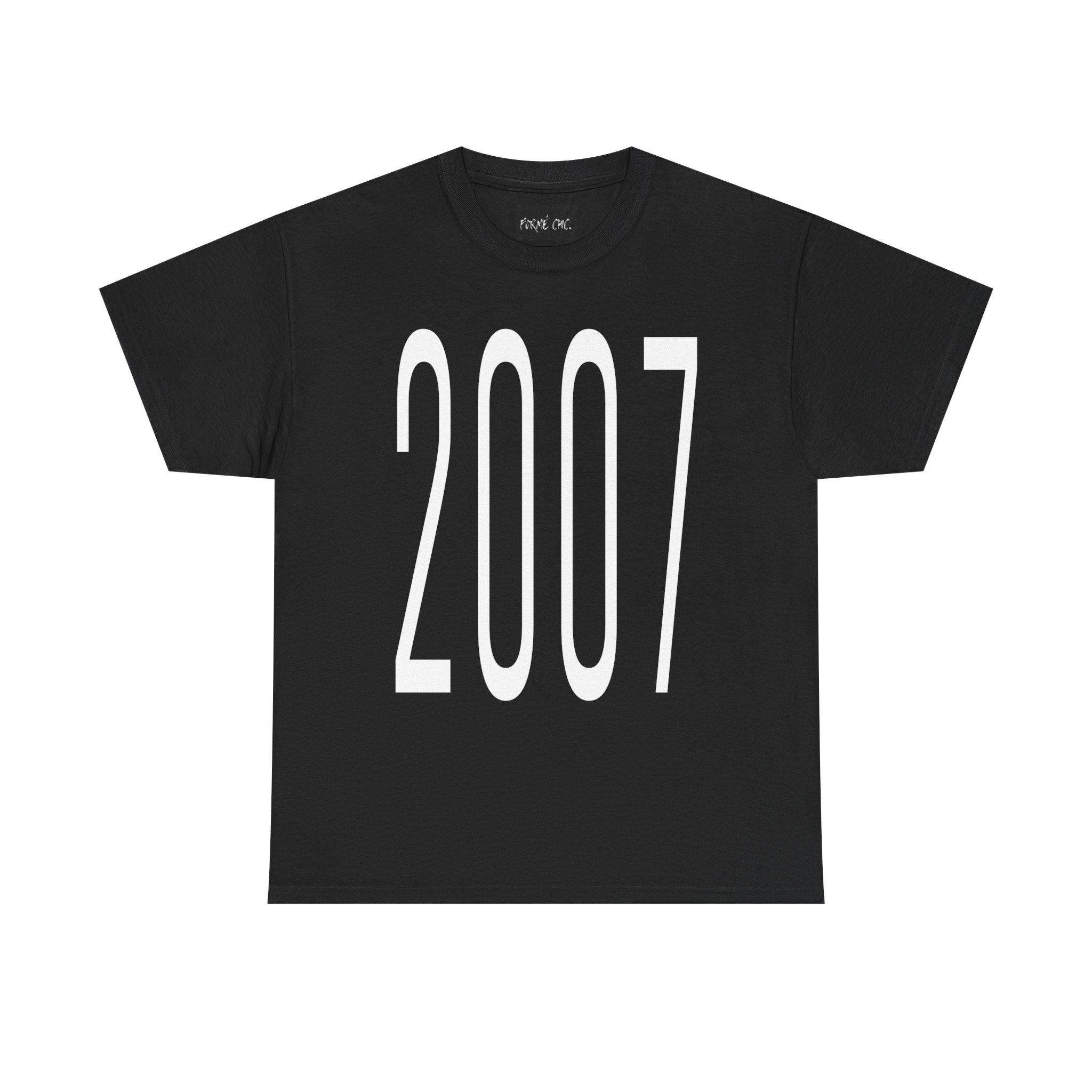“2007” - Black T-Shirt “ROOTS”