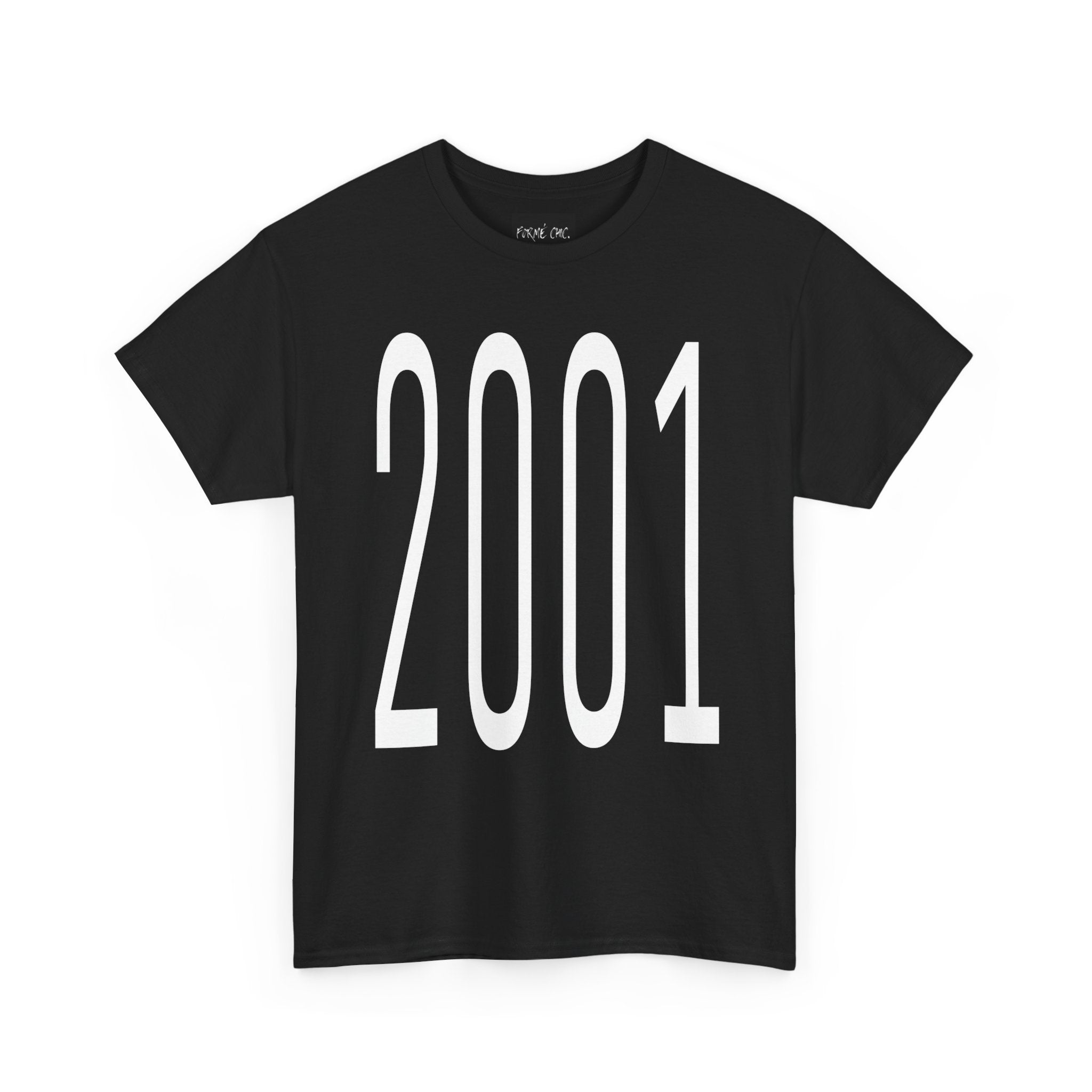 “2001” - Black T-Shirt “ROOTS”