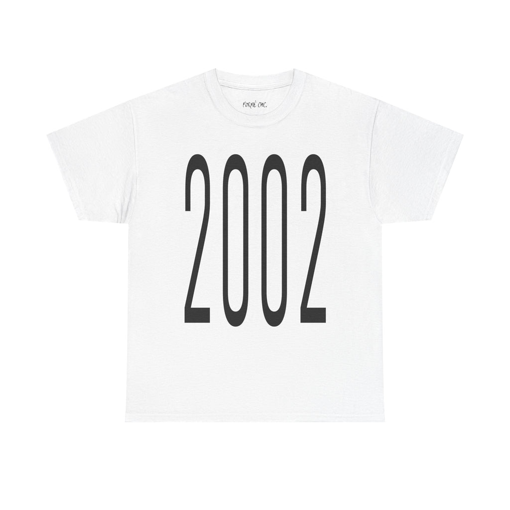 “2002” - White T-shirt “ROOTS”