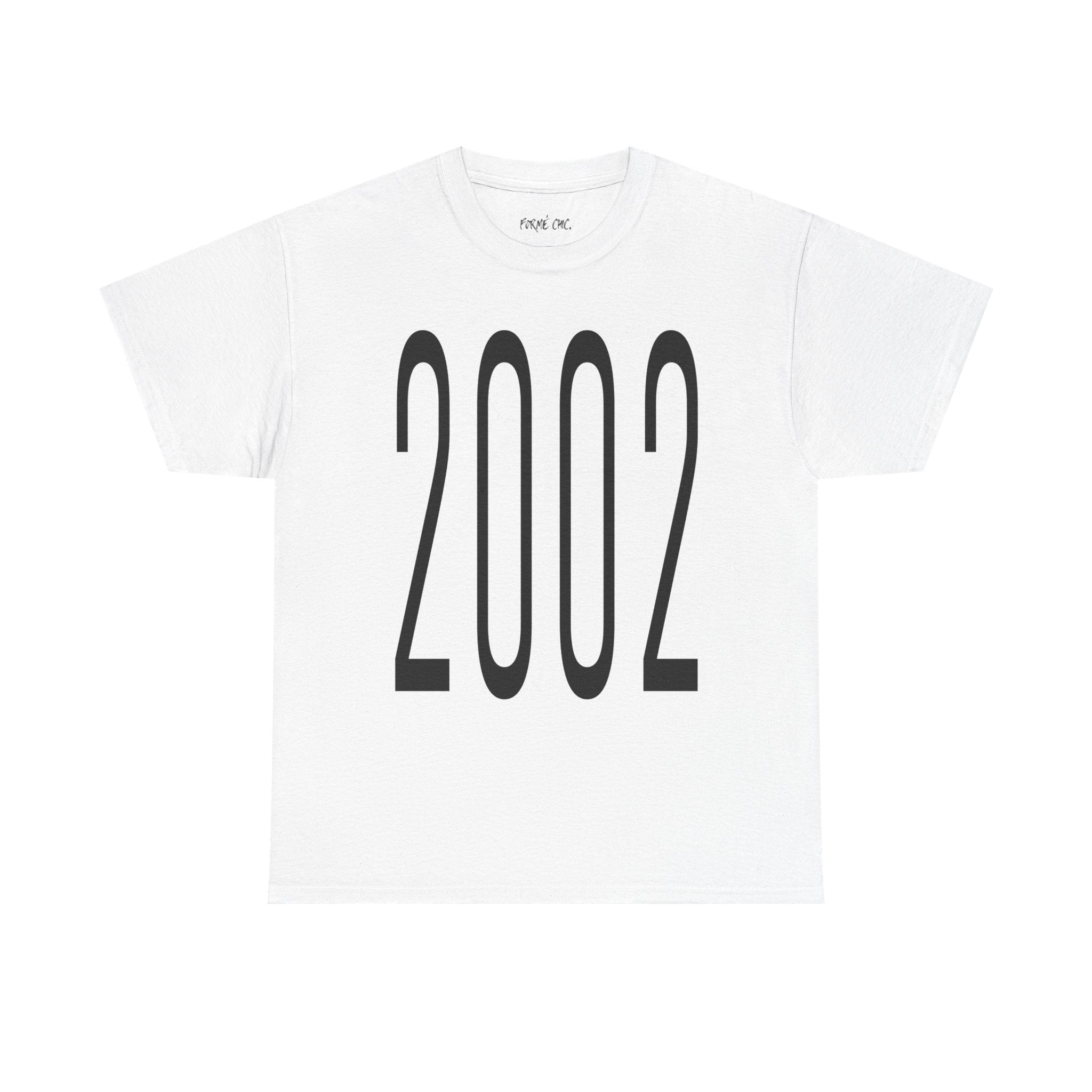 “2002” - White T-shirt “ROOTS”