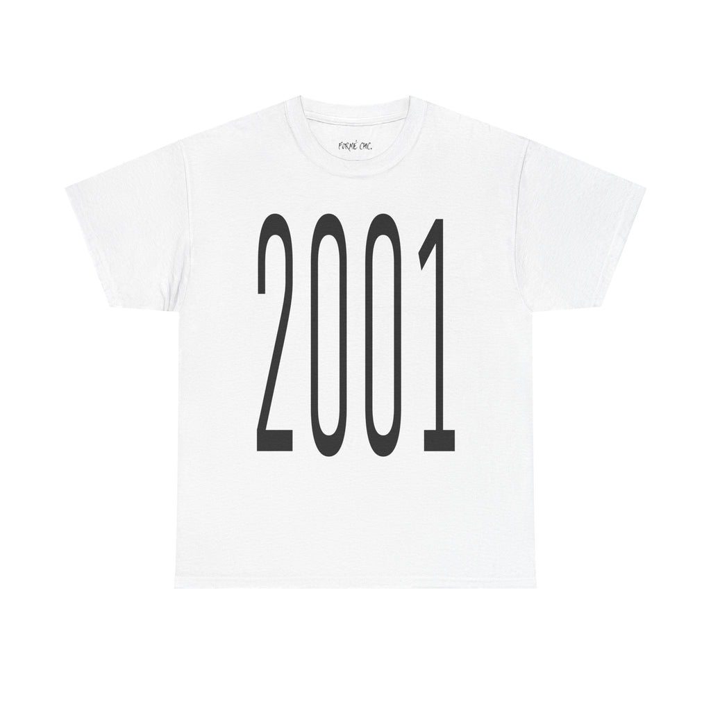 “2001” - White T-Shirt “ROOTS”