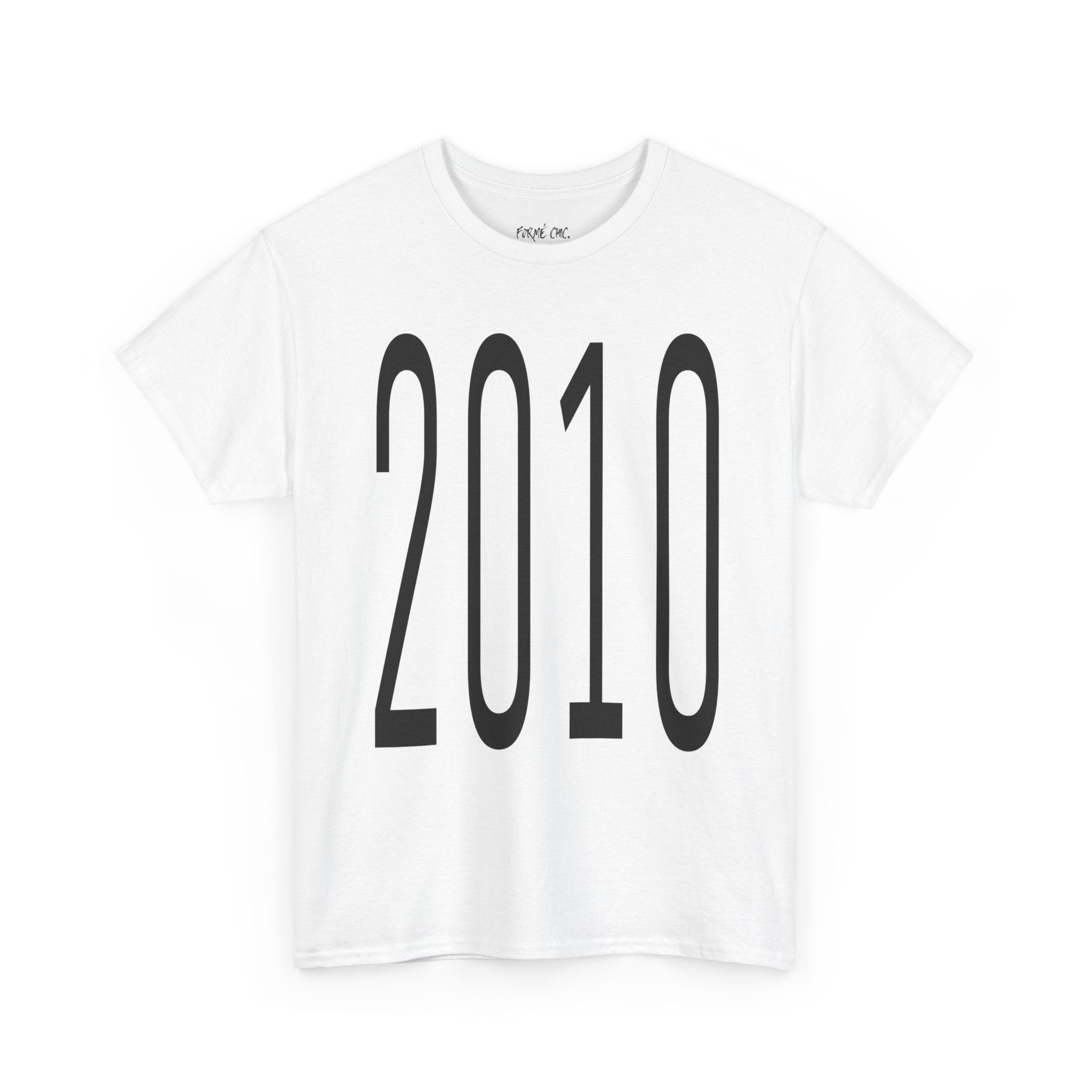 “2010” - White T-shirt “ROOTS”