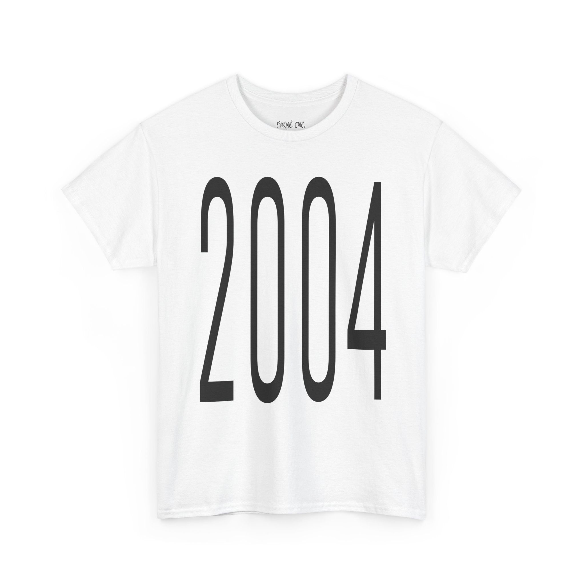 “2004” - White T-shirt “ROOTS”