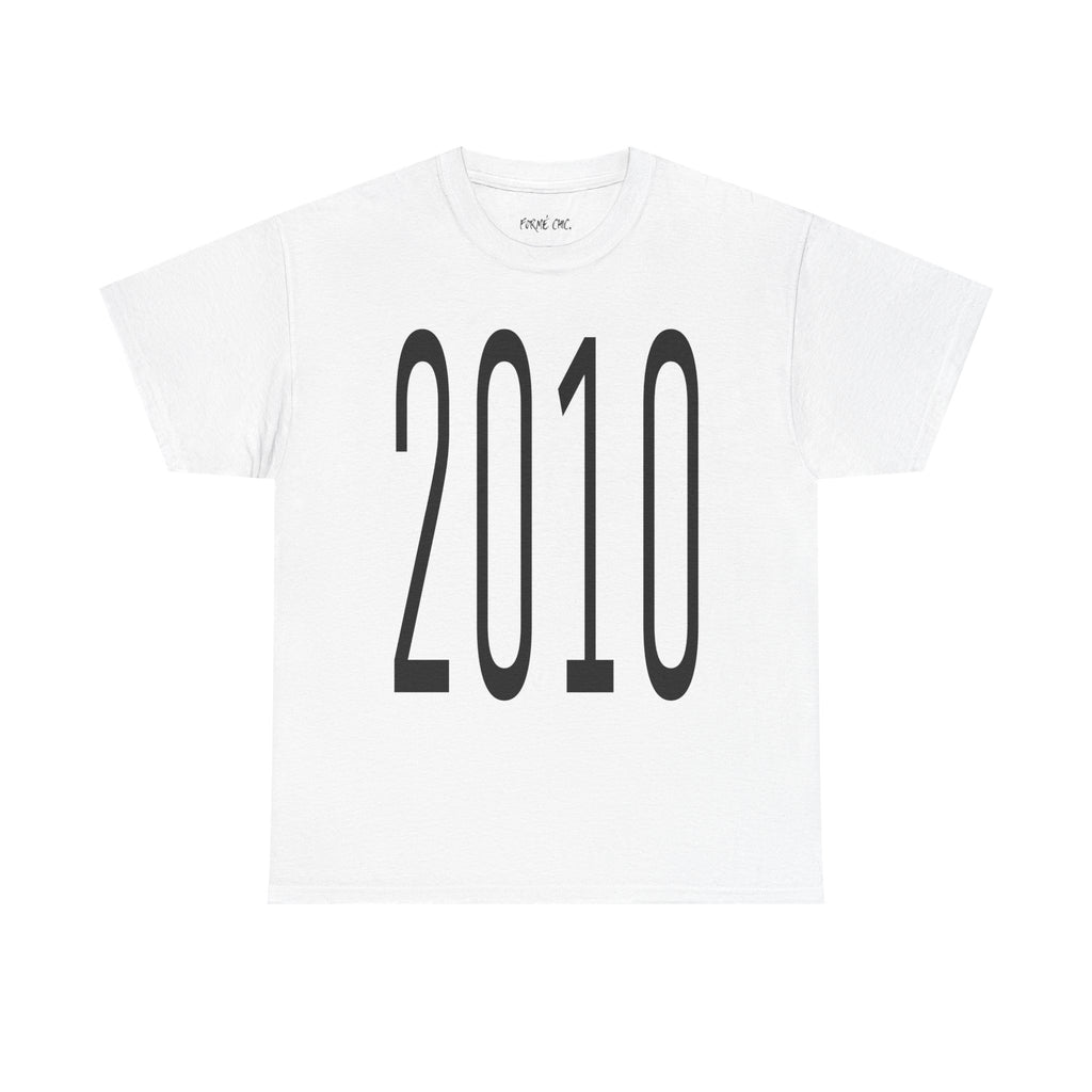 “2010” - White T-shirt “ROOTS”