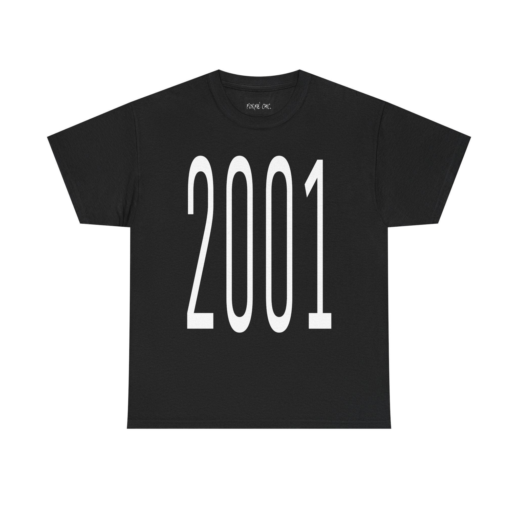 “2001” - Black T-Shirt “ROOTS”