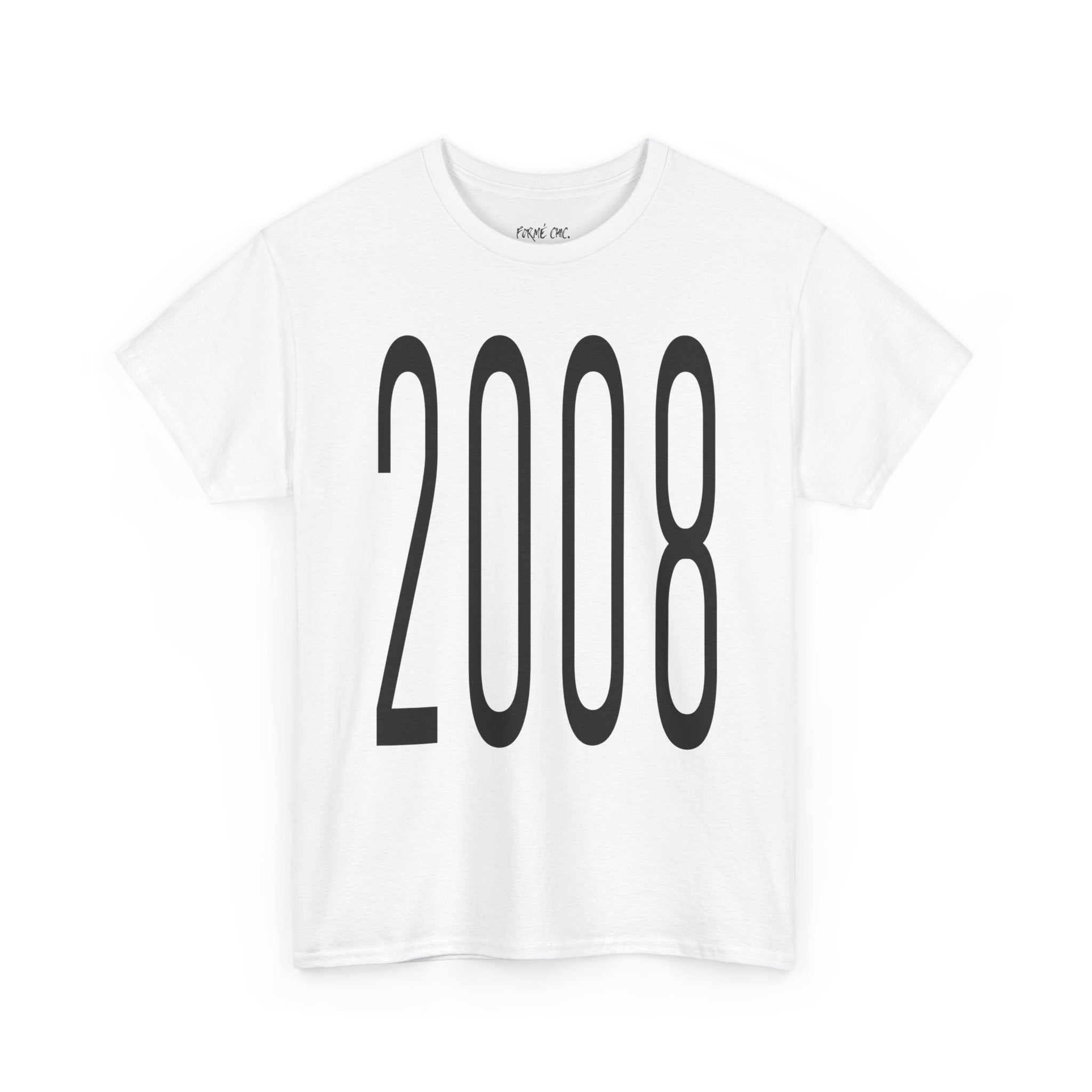 “2008” - White T-shirt “ROOTS”