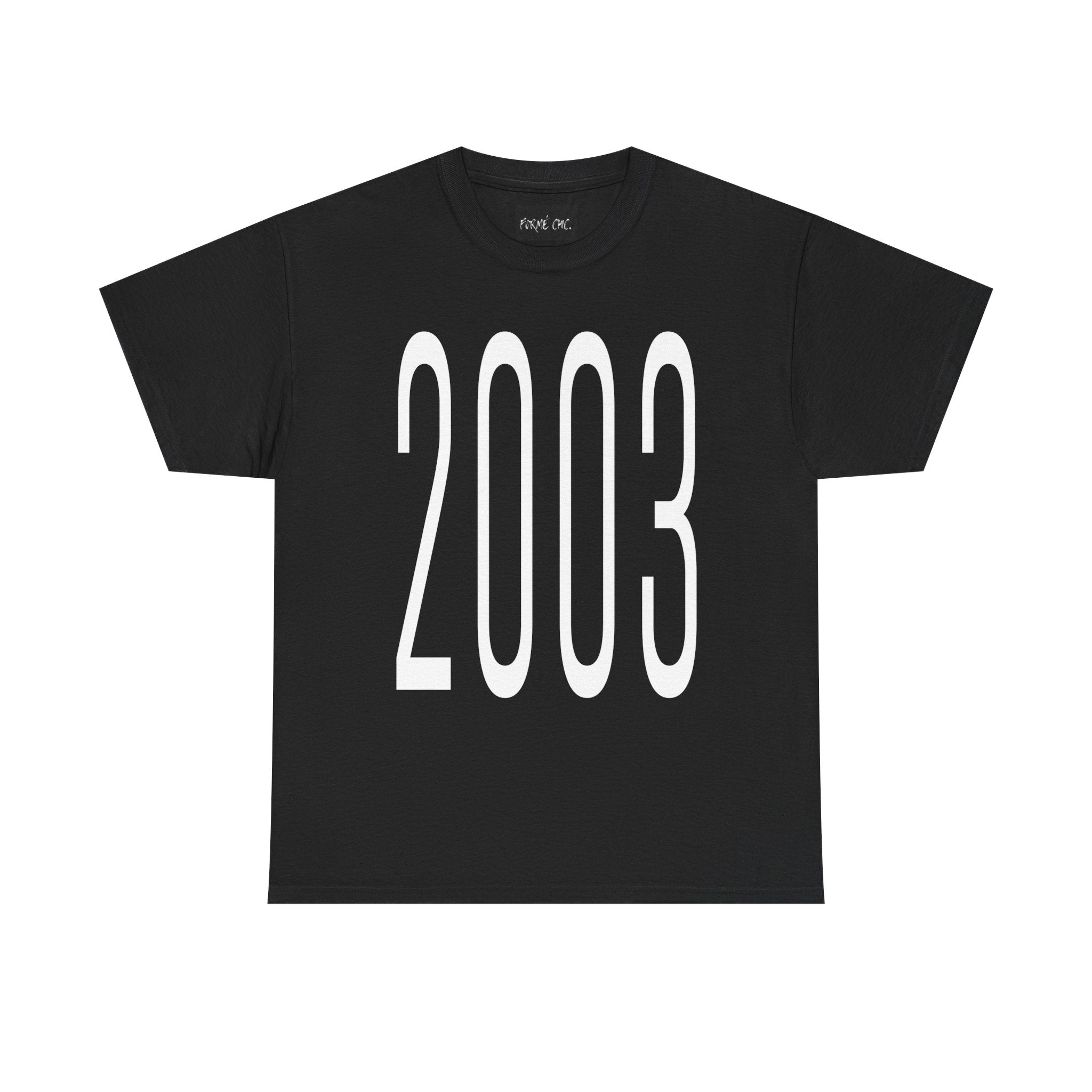 “2003” - Black T-Shirt “ROOTS”